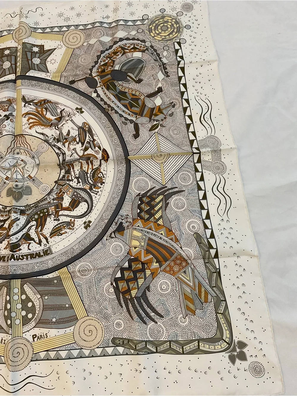 Hermes Reve D’Australia Silk Scarf